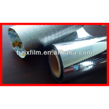 Metallized PET film coated PE